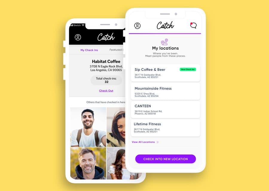 Mobile app development project example